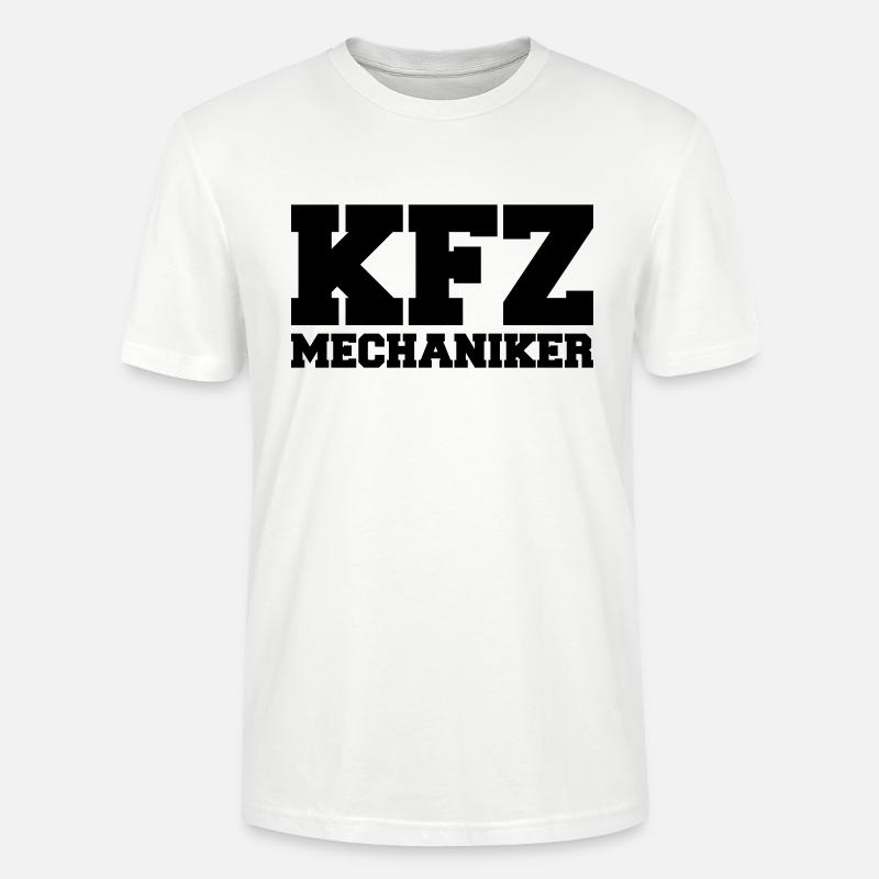 kfz_01 - Stanley/Stella Unisex Bio-T-Shirt CRAFTER - Weiß