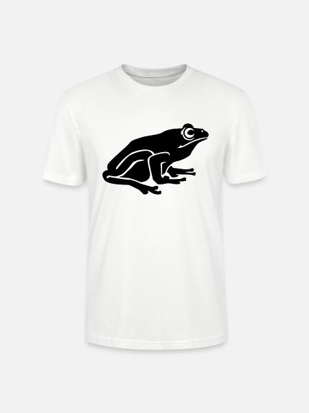 frog - Stanley/Stella CRAFTER Unisex Organic T-Shirt - white