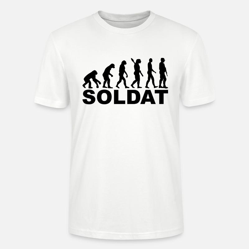 Soldat - Stanley/Stella Unisex Bio-T-Shirt CRAFTER - Weiß