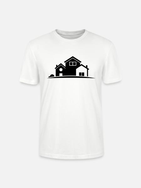 House - Stanley/Stella CRAFTER Unisex Organic T-Shirt - white