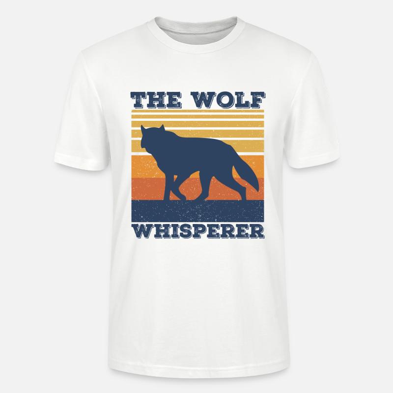 Wolf - Stanley/Stella Unisex Bio-T-Shirt CRAFTER - Weiß