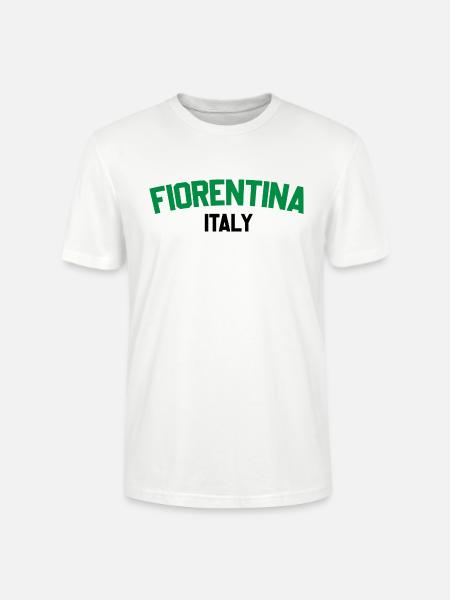 Fiorentina Italien - Stanley/Stella Unisex Bio-T-Shirt CRAFTER - Weiß