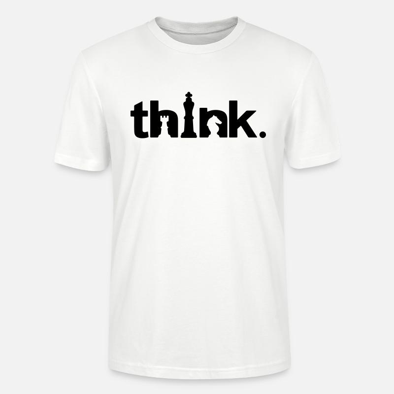 THINK - Stanley/Stella CRAFTER Unisex Organic T-Shirt - white