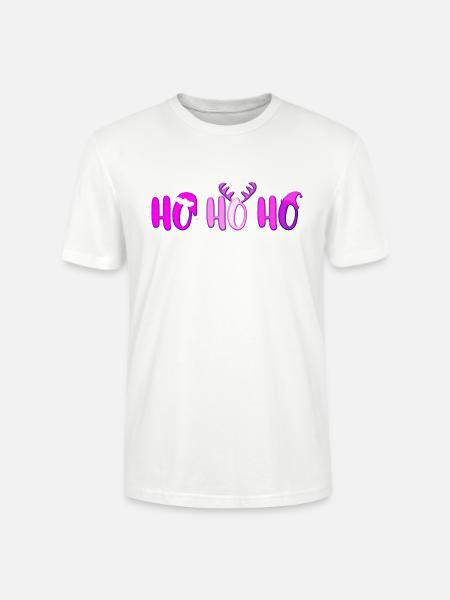 God jul jul xmas ferie vinter santa nordic - Stanley/Stella CRAFTER unisex økologisk T-skjorte - hvit