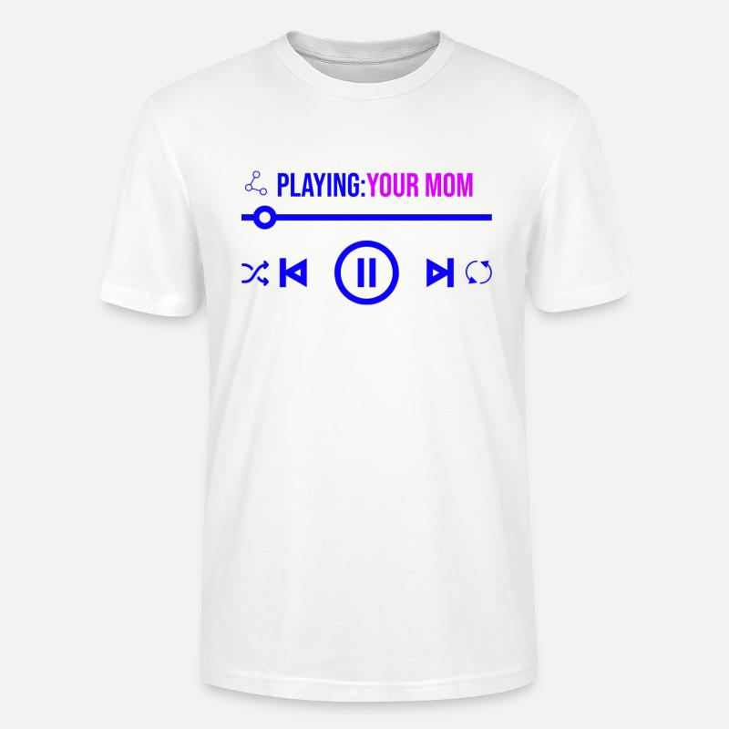 Jouer à sa mère - T-shirt bio CRAFTER Stanley Stella Unisexe - blanc