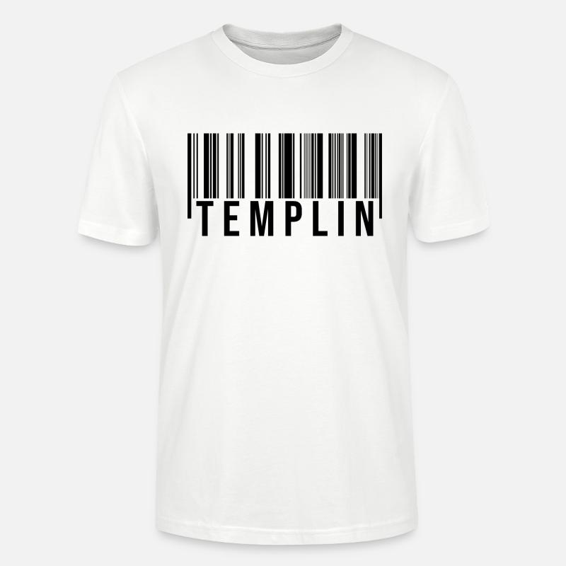 Templin Strichcode - Stanley/Stella Unisex Bio-T-Shirt CRAFTER - Weiß