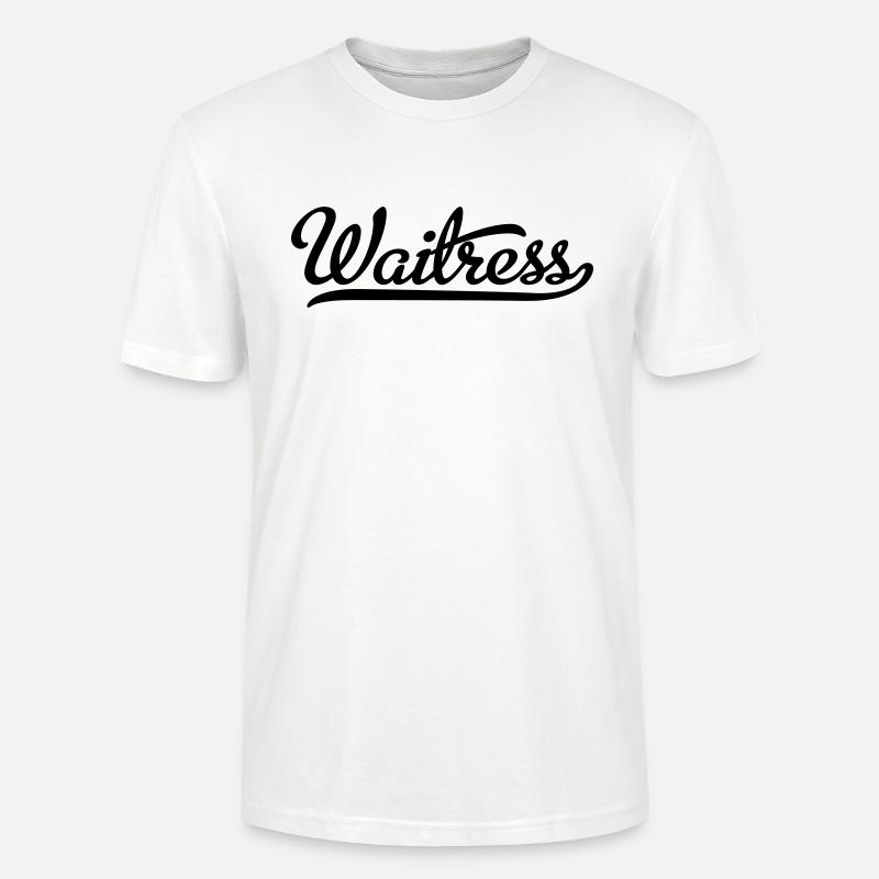 Kellnerin - Stanley/Stella Unisex Bio-T-Shirt CRAFTER - Weiß