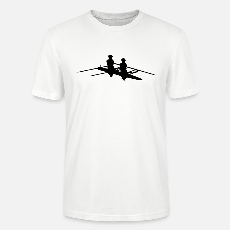 2 Ruder - Stanley/Stella Unisex Bio-T-Shirt CRAFTER - Weiß