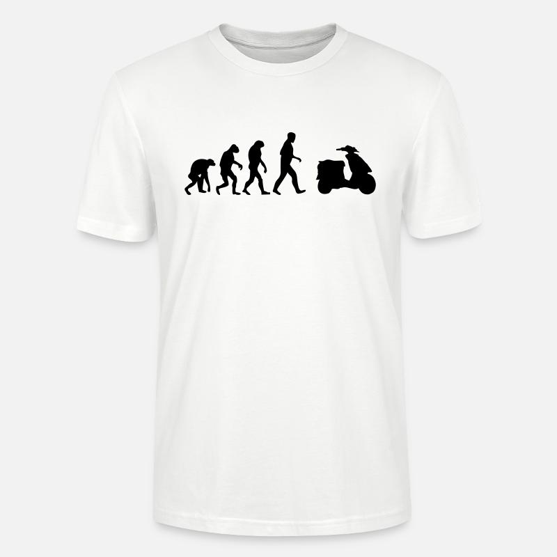 roller evolution - Stanley/Stella Unisex Bio-T-Shirt CRAFTER - Weiß