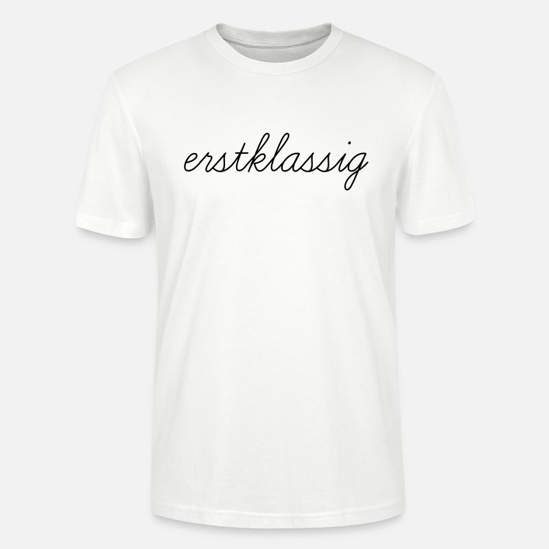 erstklassig - Stanley/Stella Unisex Bio-T-Shirt CRAFTER - Weiß