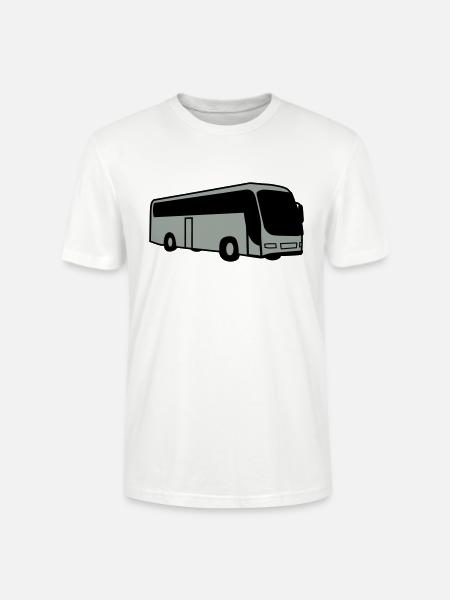 bus - T-shirt bio CRAFTER Stanley Stella Unisexe - blanc