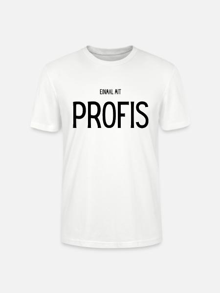 Einmal mit Profis - Stanley/Stella Unisex Bio-T-Shirt CRAFTER - Weiß