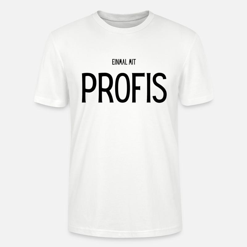 Einmal mit Profis - Stanley/Stella Unisex Bio-T-Shirt CRAFTER - Weiß