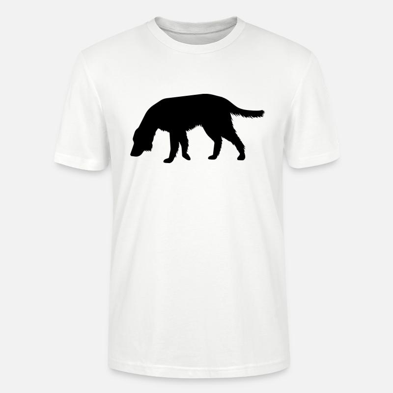 Hund - Stanley/Stella Unisex Bio-T-Shirt CRAFTER - Weiß