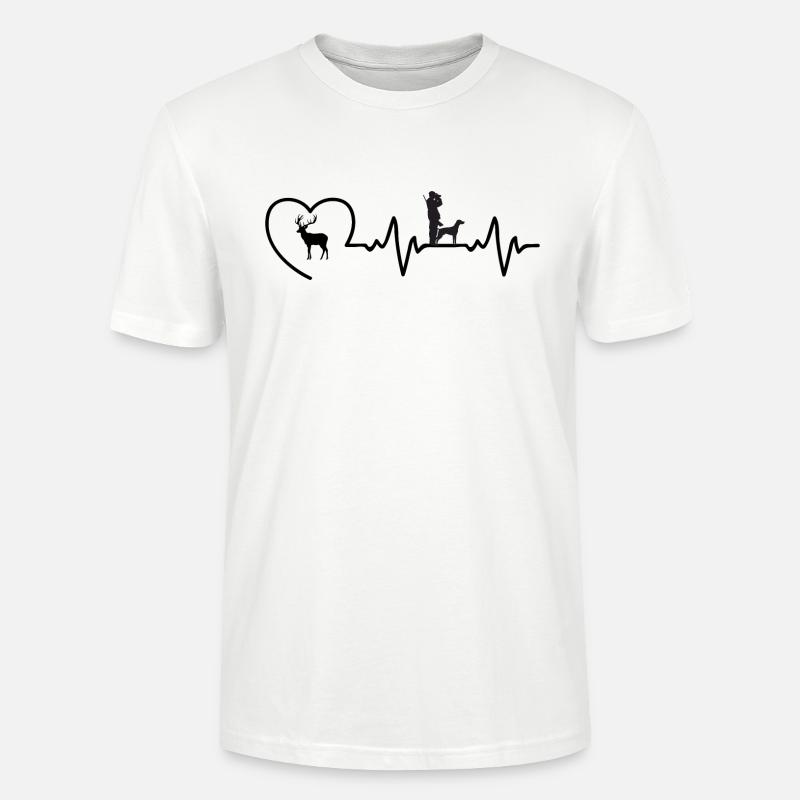 Jäger - Stanley/Stella Unisex Bio-T-Shirt CRAFTER - Weiß