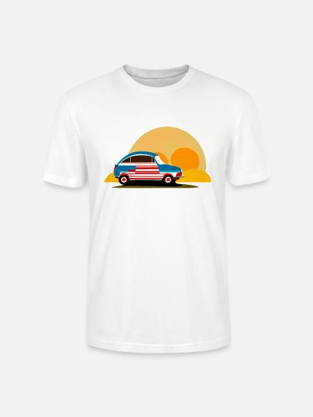 into the sunset - Stanley/Stella CRAFTER Unisex Organic T-Shirt - white