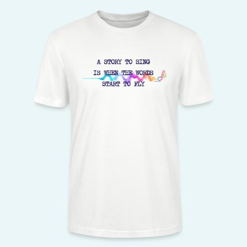 INTENSIA WORDS TO THINK OR TO SING BOOK MERCH - Stanley/Stella CRAFTER Unisex Organic T-Shirt