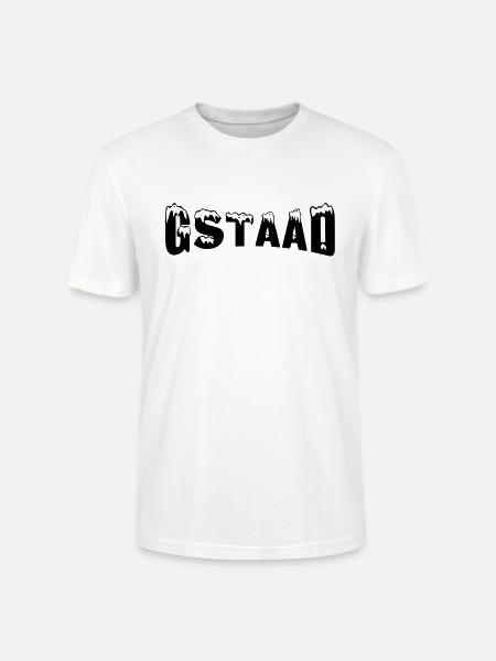 Gstaad Skiort (Schnee) - Stanley/Stella Unisex Bio-T-Shirt CRAFTER - Weiß