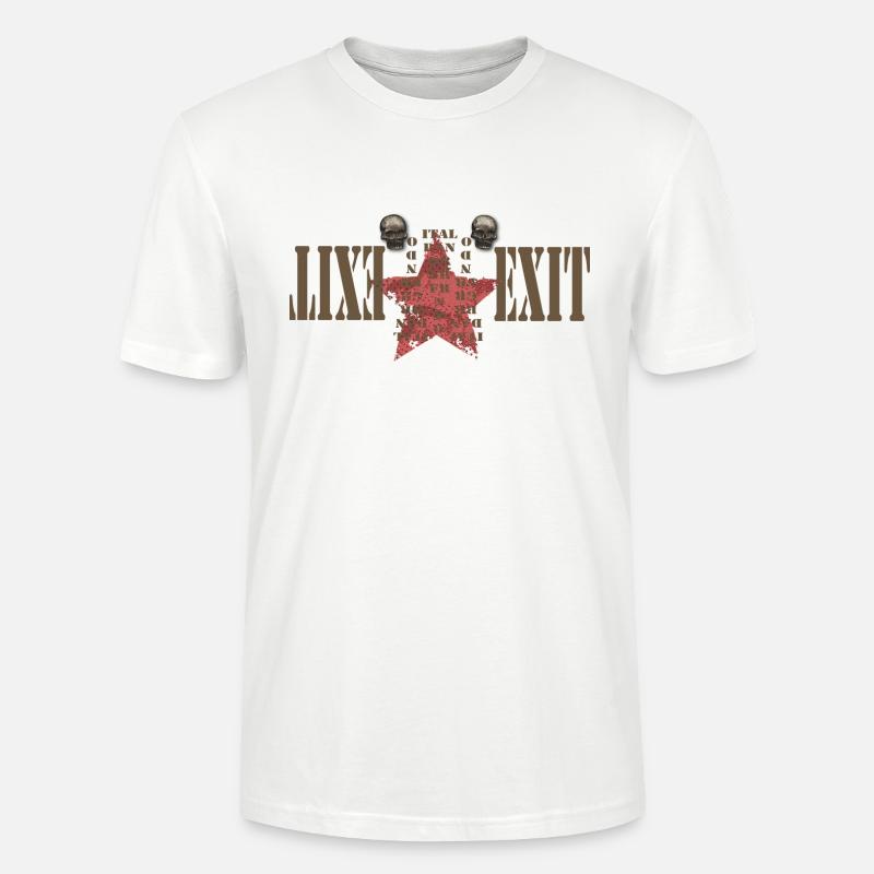Exit Print - Stanley/Stella Unisex Bio-T-Shirt CRAFTER - Weiß