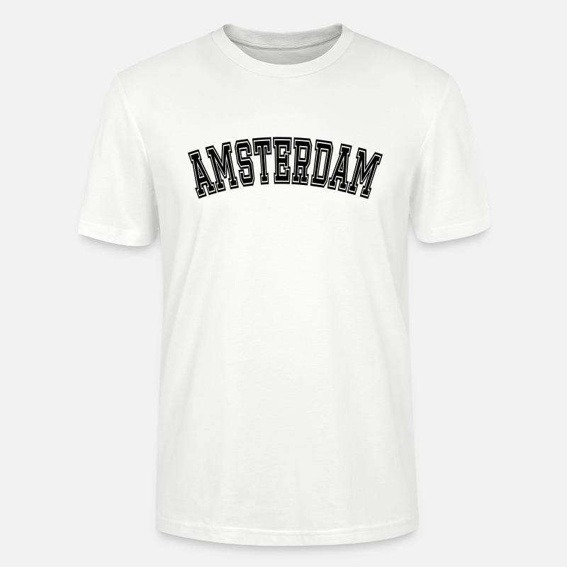 AMSTERDAM Design - Stanley/Stella Unisex Bio-T-Shirt CRAFTER - Weiß
