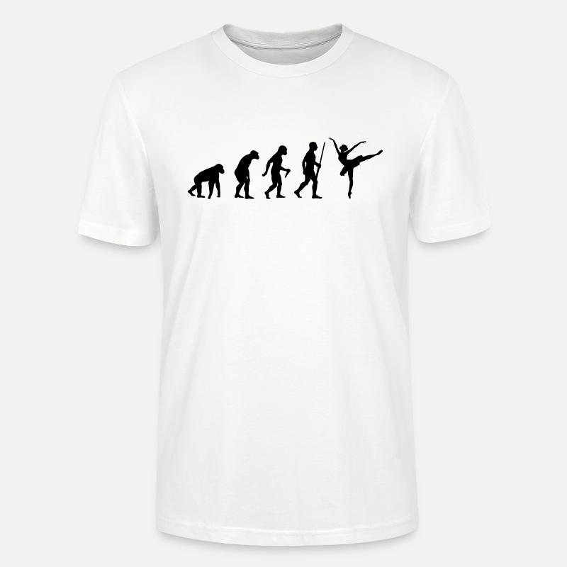Ballett Evolution - Stanley/Stella Unisex Bio-T-Shirt CRAFTER - Weiß