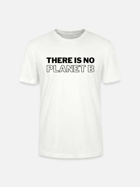 There is no Planet B - Stanley/Stella Unisex Bio-T-Shirt CRAFTER - Weiß