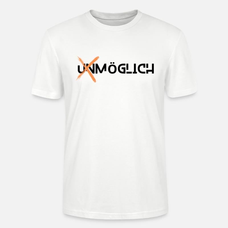 Mach das Unmögliche möglich! - Stanley/Stella Unisex Bio-T-Shirt CRAFTER - Weiß