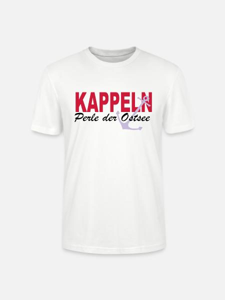 Perle der Ostsee KAPPELN - Stanley/Stella Unisex Bio-T-Shirt CRAFTER - Weiß