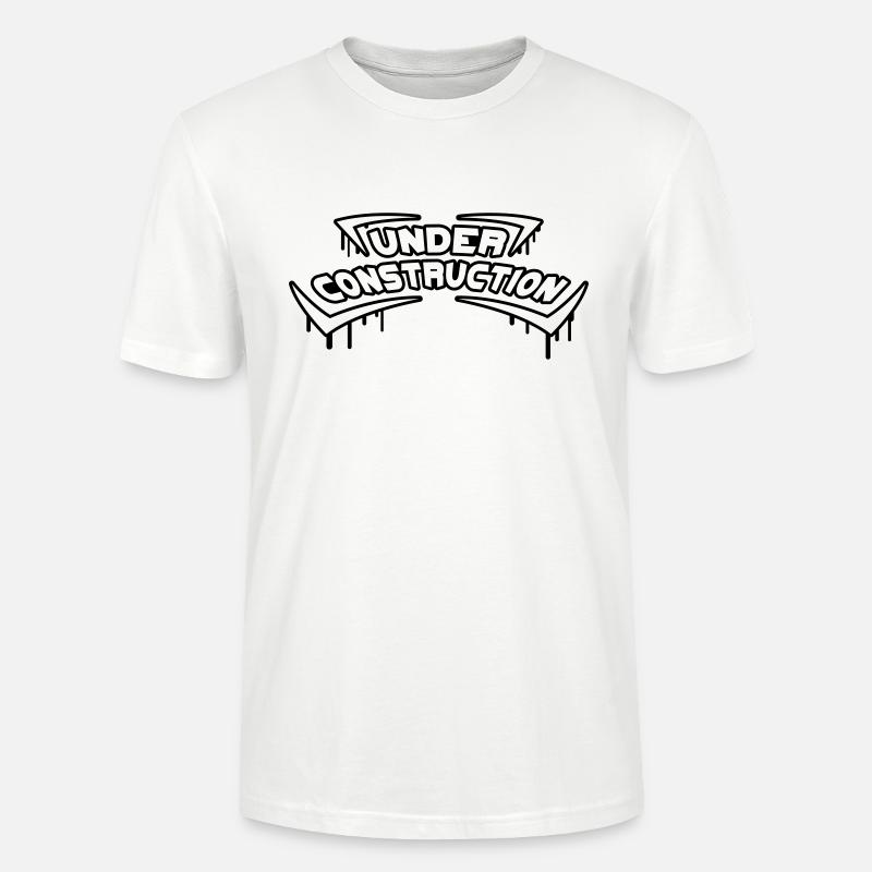 Under Construction - T-shirt bio CRAFTER Stanley Stella Unisexe - blanc