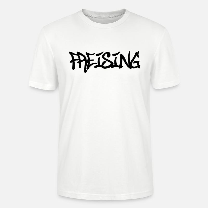 Freising Graffiti - T-shirt bio CRAFTER Stanley Stella Unisexe - blanc