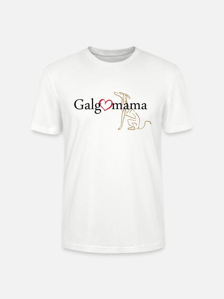 Galgomama - Stanley/Stella CRAFTER Unisex Organic T-Shirt - white