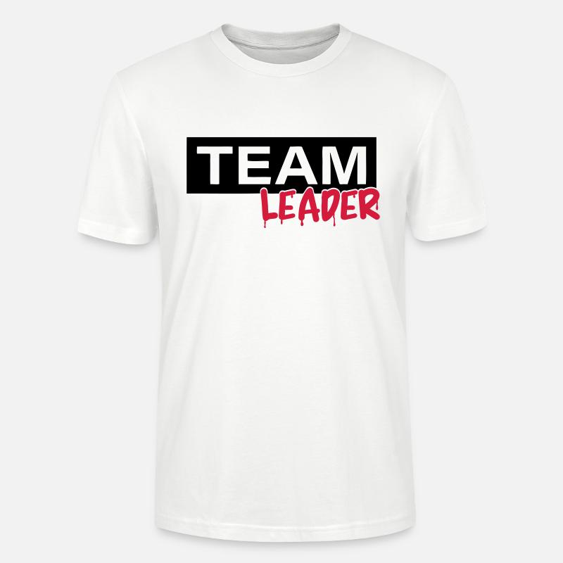 Chef d'équipe - T-shirt bio CRAFTER Stanley Stella Unisexe - blanc