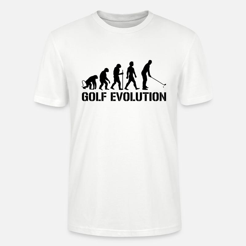 Evolution Golf - Stanley/Stella CRAFTER Unisex Organic T-Shirt - white