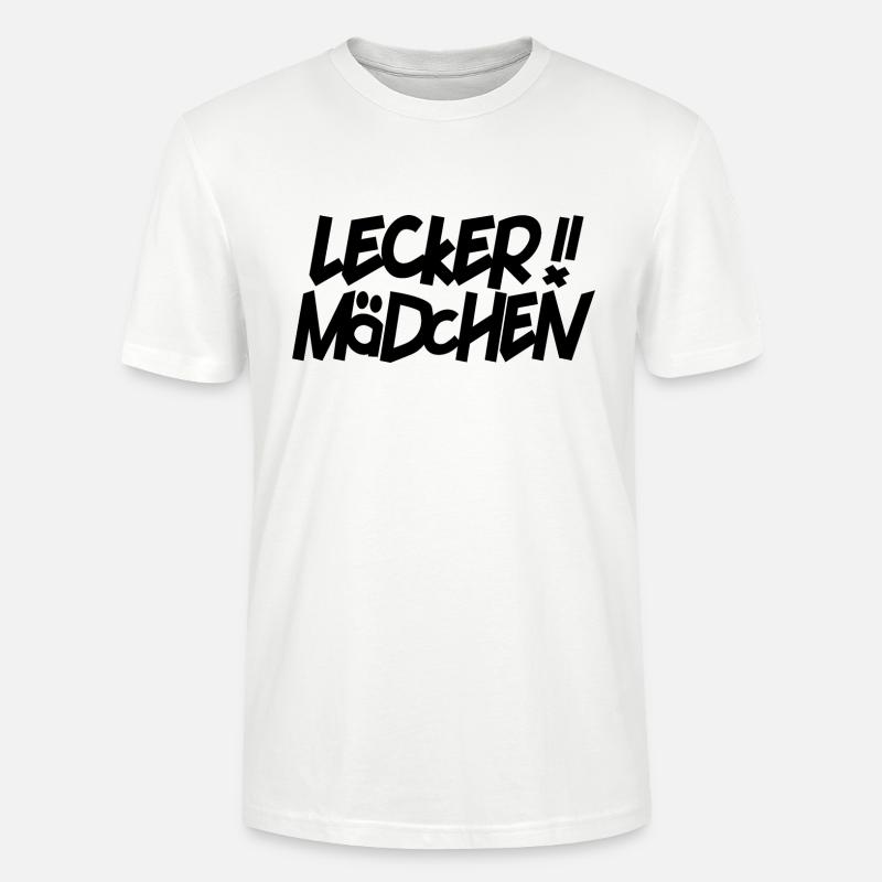 Lecker Mädchen, auf Kölnisch, modern - Stanley/Stella Unisex Bio-T-Shirt CRAFTER - Weiß