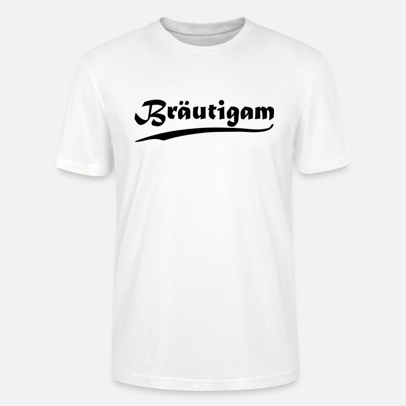 Bräutigam - Stanley/Stella Unisex Bio-T-Shirt CRAFTER - Weiß