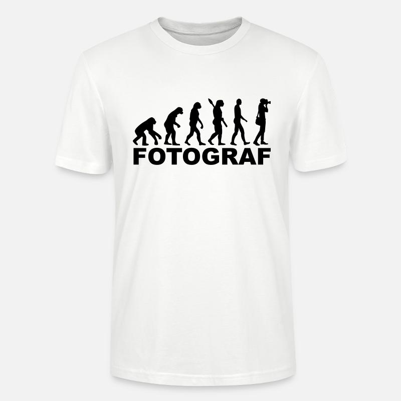 Fotograf - Stanley/Stella Unisex Bio-T-Shirt CRAFTER - Weiß