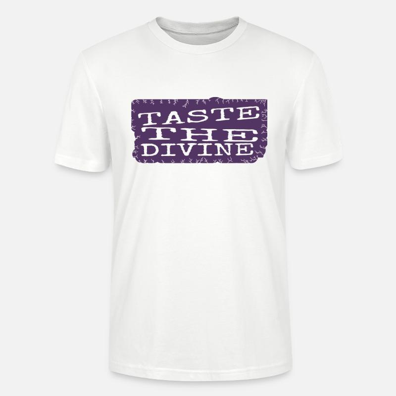 delightful dining cool culinary indulgence - Stanley/Stella Unisex Bio-T-Shirt CRAFTER - Weiß