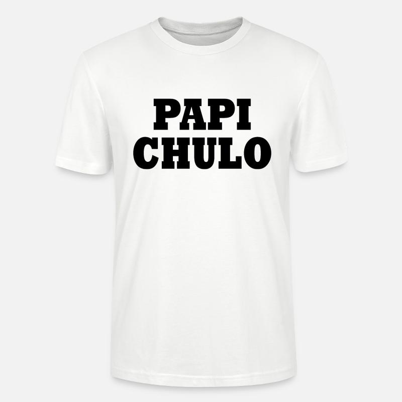 Papi chulo - T-shirt bio CRAFTER Stanley Stella Unisexe - blanc