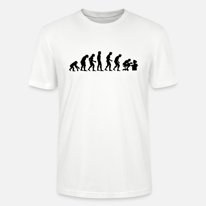 evolution - Stanley/Stella Unisex Bio-T-Shirt CRAFTER - Weiß