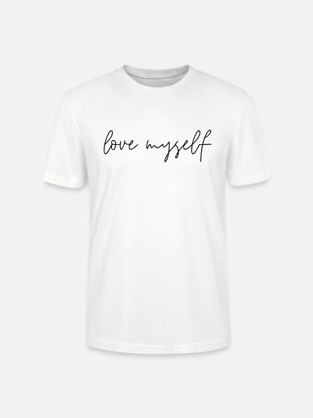Love Myself - Stanley/Stella Unisex Bio-T-Shirt CRAFTER - Weiß