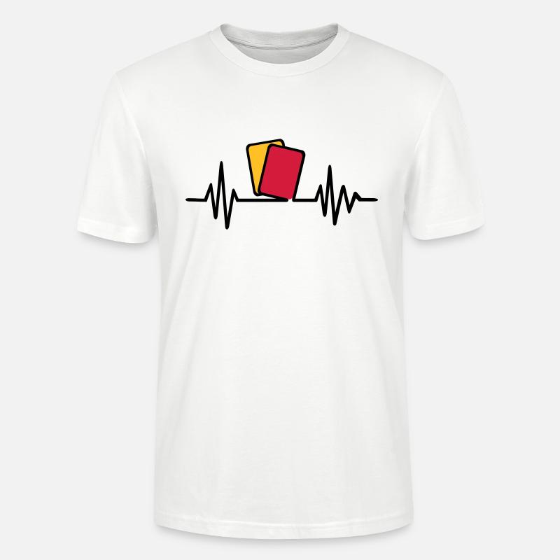 Schiedsrichter - Stanley/Stella Unisex Bio-T-Shirt CRAFTER - Weiß