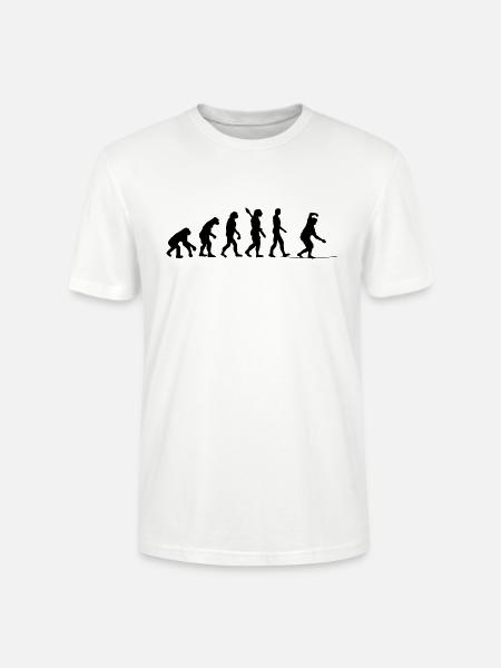 Slackline Gift Slackliner Tricklining - Stanley/Stella CRAFTER Unisex Organic T-Shirt - white