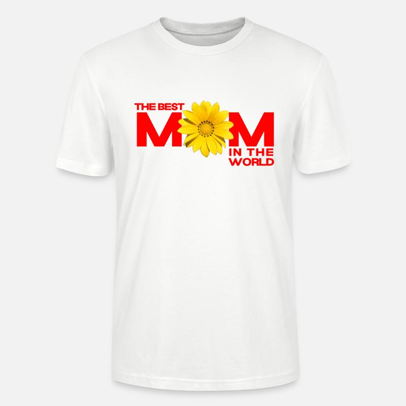 Die beste Mutter der Welt - Stanley/Stella Unisex Bio-T-Shirt CRAFTER - Weiß