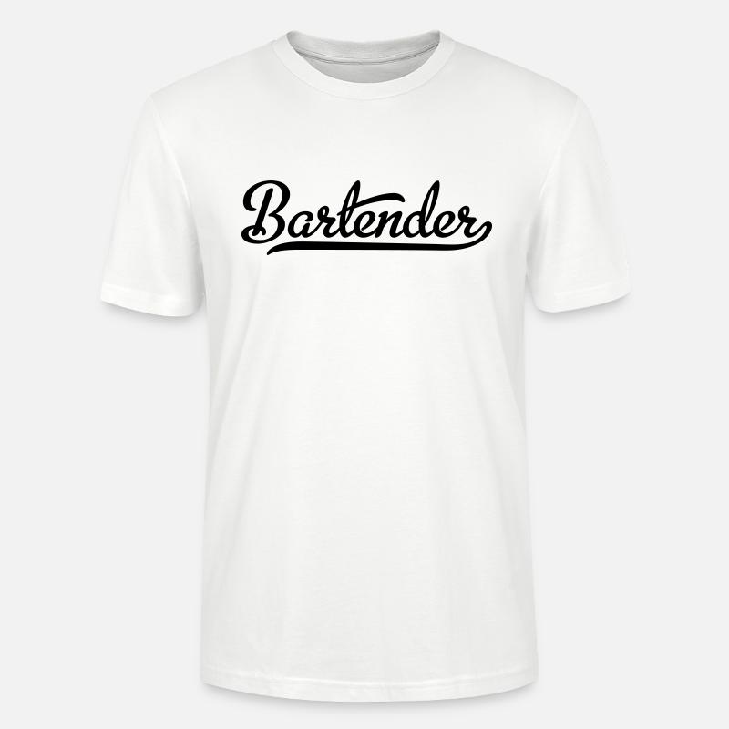 Bartender - Stanley/Stella Unisex Bio-T-Shirt CRAFTER - Weiß