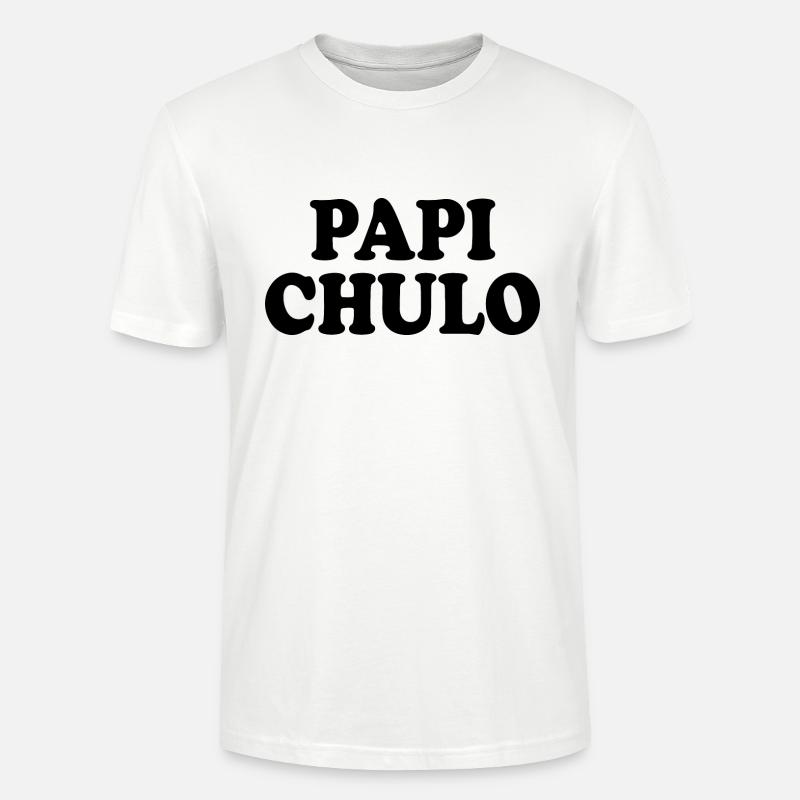Papi chulo - Stanley/Stella Unisex Bio-T-Shirt CRAFTER - Weiß