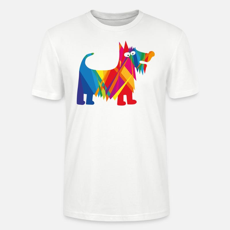 Ein bunter Hund! - Stanley/Stella Unisex Bio-T-Shirt CRAFTER - Weiß