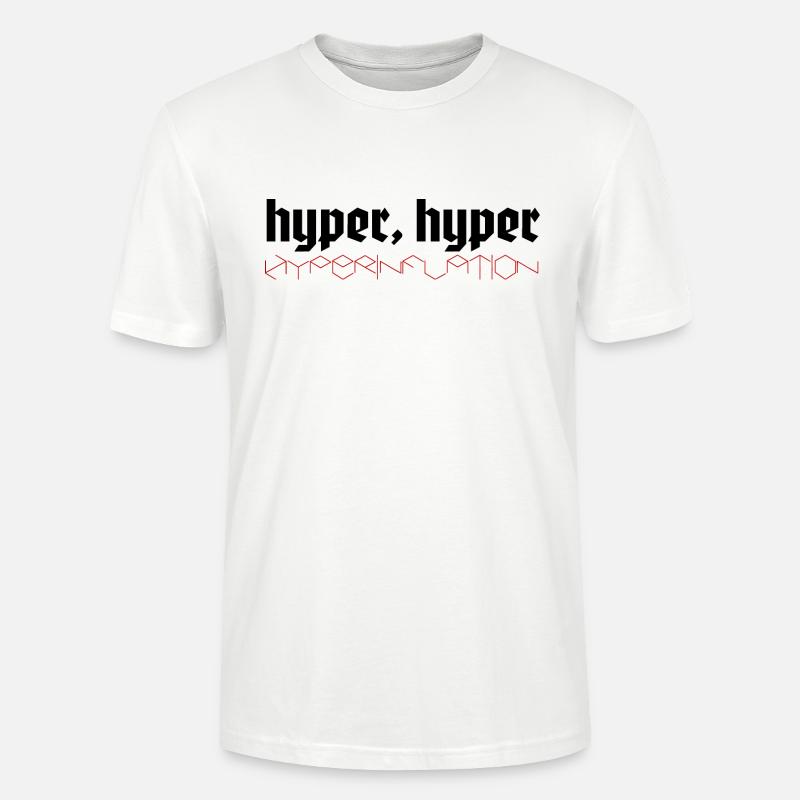 hyper hyperinflation - T-shirt bio CRAFTER Stanley Stella Unisexe - blanc