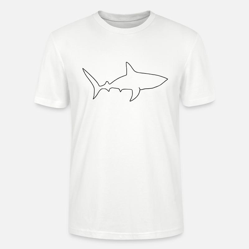 Hai oneline - Stanley/Stella Unisex Bio-T-Shirt CRAFTER - Weiß