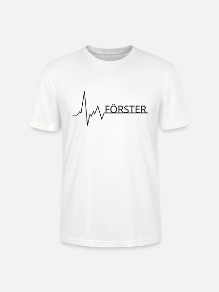 herzschlag förster - Stanley/Stella Unisex Bio-T-Shirt CRAFTER - Weiß