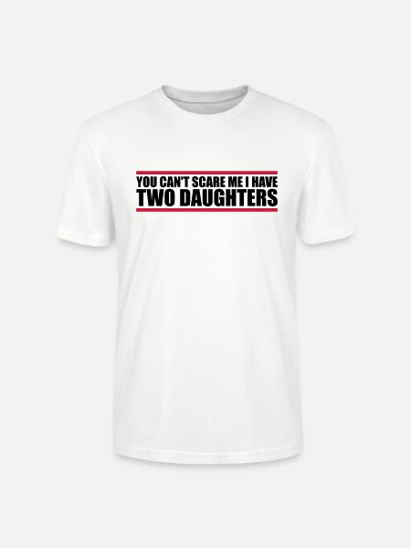I have two daughters - Stanley/Stella Unisex Bio-T-Shirt CRAFTER - Weiß